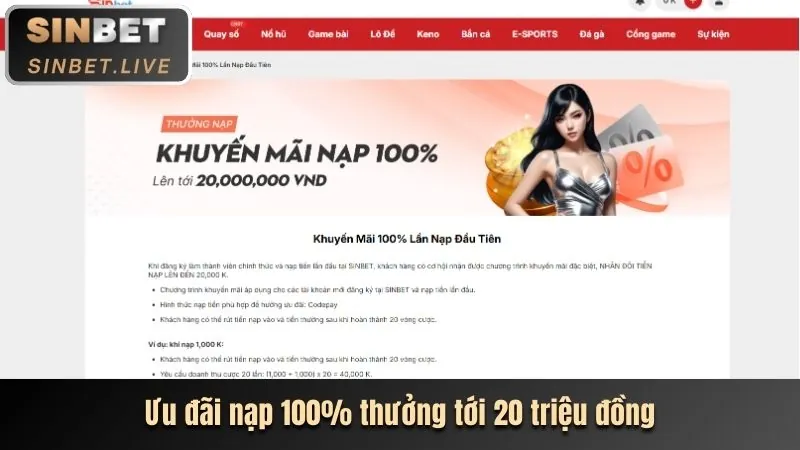Các chương trình khuyến mãi Nổ Hũ debet2